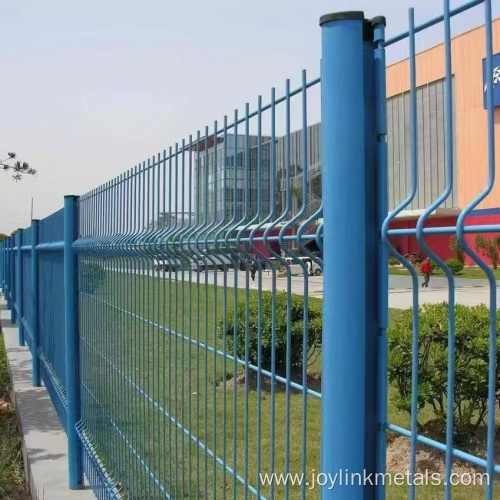 green coated curved welded wire mesh
